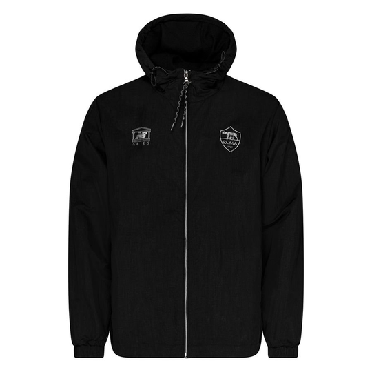 As Roma X Aries Treenitakki Pre Match - Musta Limited Edition - New Balance, koko Large