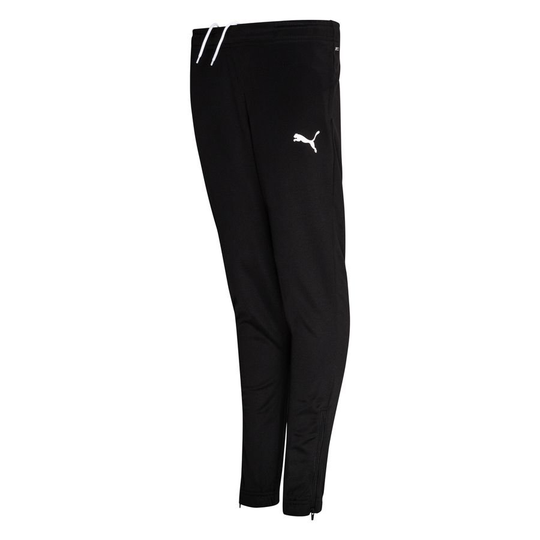 PUMA Treenihousut Teamrise Poly - Musta/valkoinen Lapset, koko 116 cm