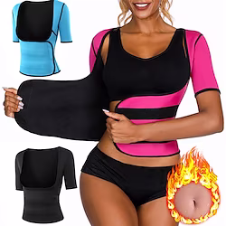 Waist Trainer Vest Body Shaper Sweat Waist Trainer Corset Sports Neoprene Yoga Gym Workout Pilates Adjustable Weight Loss Tummy Fat Burner Hot Sweat For Women Lightinthebox