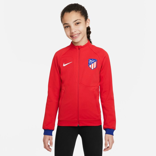 Atletico Madrid Treenitakki Academy Pro Anthem - Punainen/navy/valkoinen Lapset - Nike, koko L: 147-158 cm