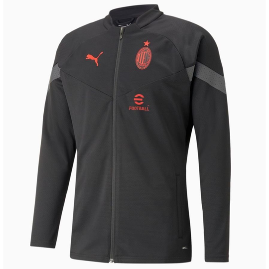 Ac Milan Treenitakki - Musta/punainen - PUMA, koko X-Large