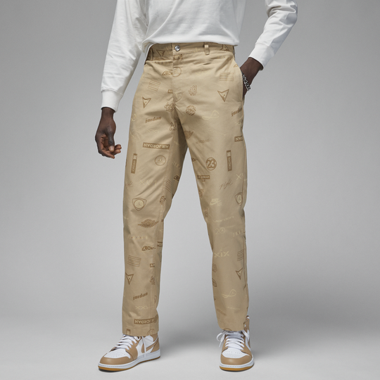Jordan Flight Heritage Men's Woven Trousers - Brown
