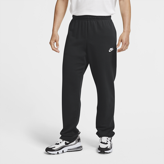 Nike Sportswear Club Men's French Terry Trousers - Black