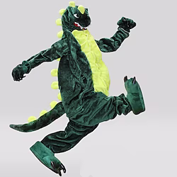 Adults' Kigurumi Pajamas Nightwear Camouflage Dinosaur Animal Patchwork Onesie Pajamas Polar Fleece Cosplay For Men and Women Christmas Animal Sleepwear Cartoon Festival / Holiday Costumes Lightinthebox