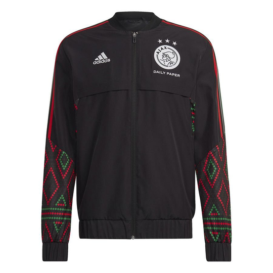 Ajax Treenitakki Condivo 22 Anthem Ajax x Daily Paper - Musta/valkoinen - adidas, koko Medium