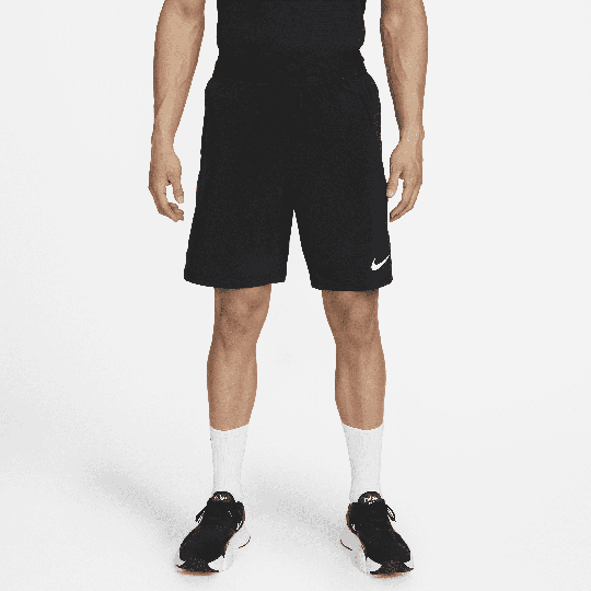 Nike Pro Dri-FIT Flex Vent Max Men's 8" (20.5cm approx.) Training Shorts - Black - 50% Recycled Polyester
