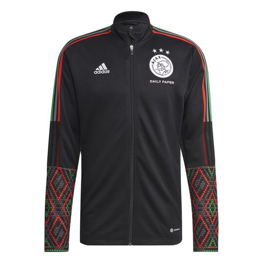 Ajax Verryttelytakki Tiro 21 Ajax x Daily Paper - Musta/valkoinen - adidas, koko Small