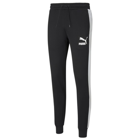 PUMA Treenihousut Iconic T7 - Musta/valkoinen, koko X-Small