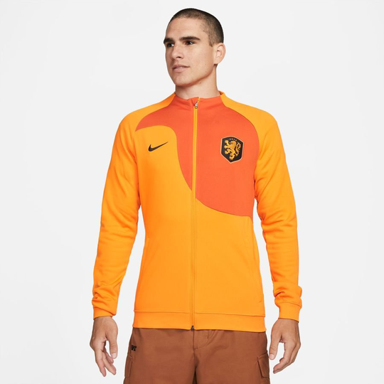 Hollanti Treenitakki Academy Pro Anthem 2022/23 - Oranssi/musta - Nike, koko Large