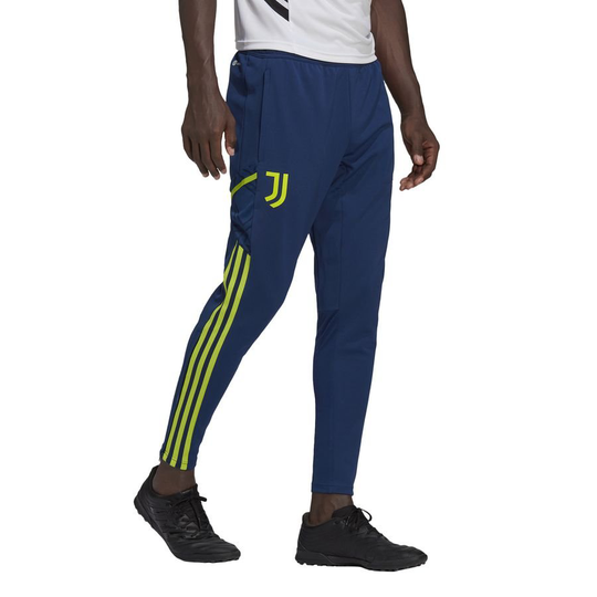 Juventus Treenihousut Condivo 22 - Sininen/keltainen - adidas, koko Large