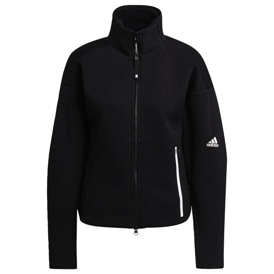 adidas Treenitakki Z.N.E. Sportswear - Musta/valkoinen Nainen, koko X-Small