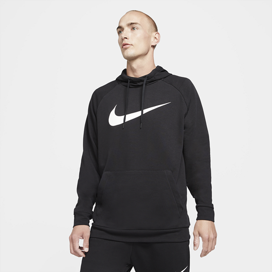Nike Dri-FIT Men's Pullover Training Hoodie - Black