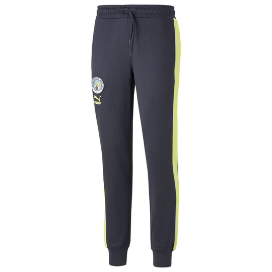 Manchester City Treenihousut Ftblheritage T7 - Sininen/keltainen - PUMA, koko X-Large