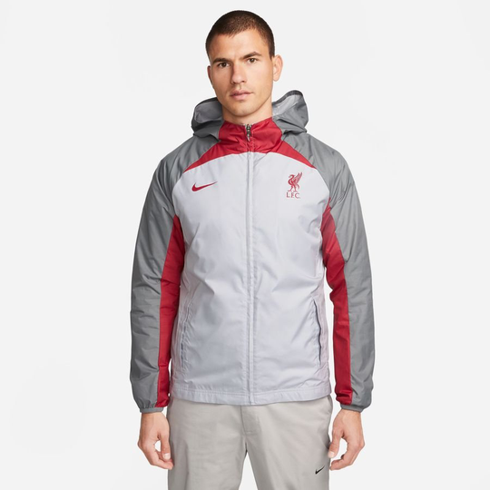 Liverpool Treenitakki Awf - Harmaa/harmaa/punainen - Nike, koko X-Large