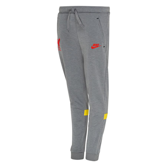 Liverpool Treenihousut Dri-fit Fleece - Harmaa/keltainen/punainen Lapset - Nike, koko XL: 158-170 cm