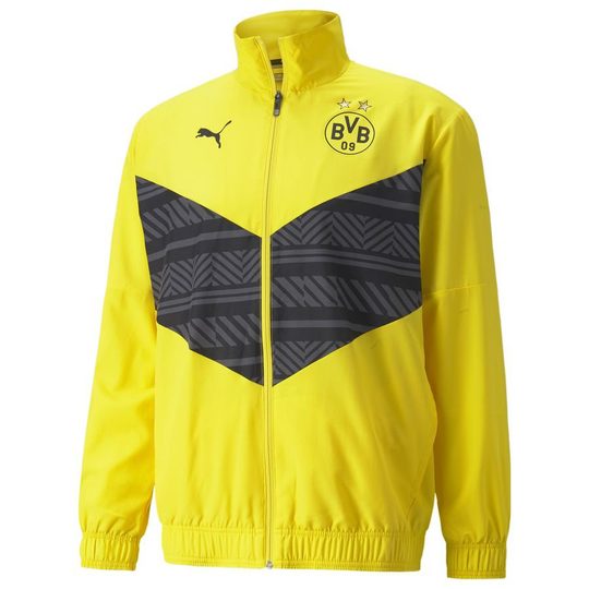 Dortmund Takki Pre Match - Keltainen/musta - PUMA, koko X-Small
