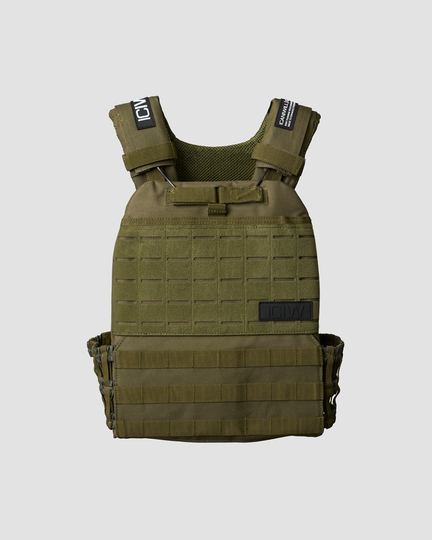 Weight Training Vest v2 Army Green-L