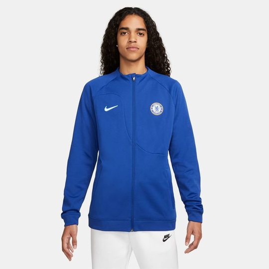Chelsea Treenitakki Academy Pro Anthem - Sininen/valkoinen - Nike, koko X-Large