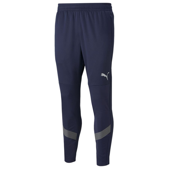 PUMA Treenihousut Teamfinal - Navy/harmaa, koko X-Small