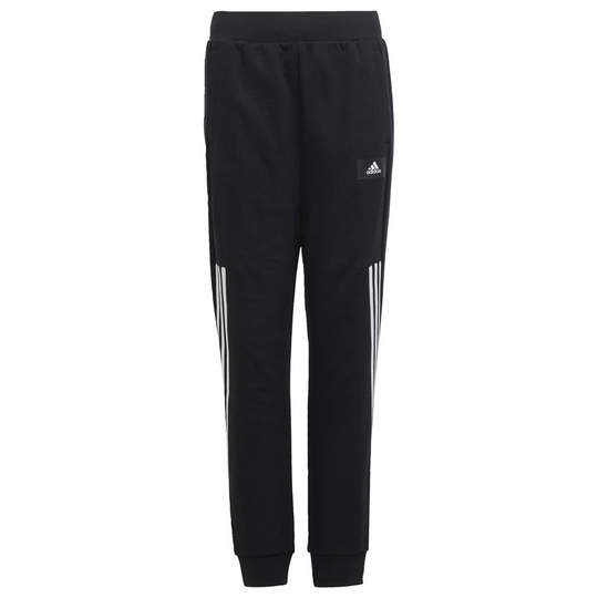 adidas Treenihousut Future Icons 3-stripes Tapered - Musta/valkoinen Lapset, koko 116 cm