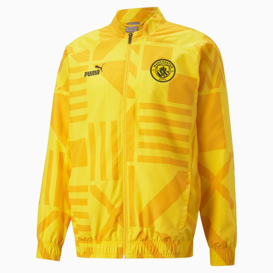 Manchester City Takki Pre Match - Keltainen/musta - PUMA, koko XX-Large