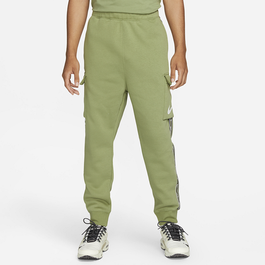 Nike Sportswear Repeat Men's Fleece Cargo Trousers - Green