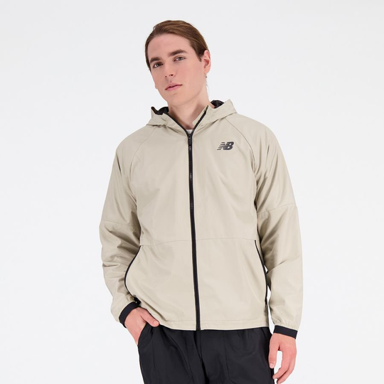 New Balance Treenitakki R.W. Tech Lightweight Woven - Alumiininen, koko Medium