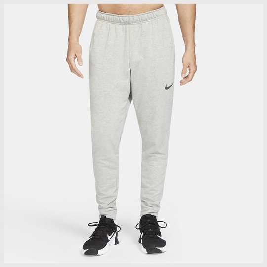 Nike Treenihousut Dri-fit Fleece - Harmaa/musta, koko Large