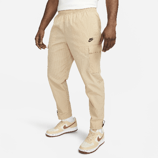 Nike Sportswear Repeat Men's Lightweight Woven Trousers - 1 - Brown