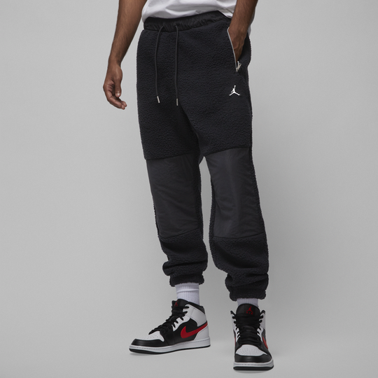 Jordan Essential Winter Men's Fleece Trousers - Black - 50% Recycled Polyester