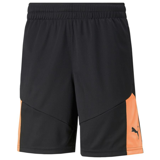 PUMA Treenishortsit Individualfinal - Musta/oranssi, koko X-Small