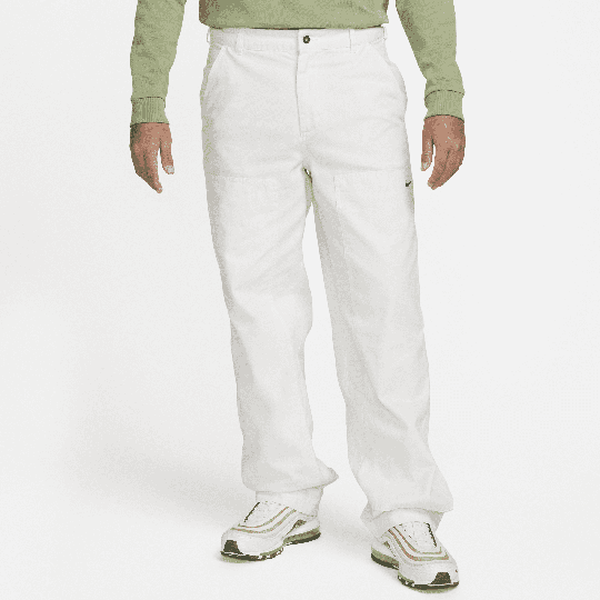 Nike Life Men's Double Panel Trousers - Grey