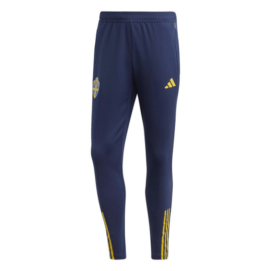 Ruotsi Treenihousut Tiro 23 - Navy/keltainen - adidas, koko X-Large