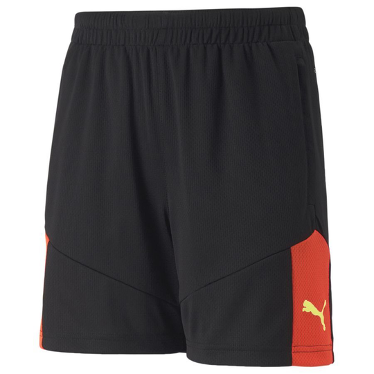 PUMA Treenishortsit IndividualFINAL - Musta/Punainen Lapset