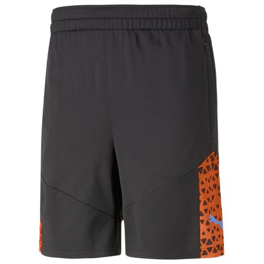 PUMA Treenishortsit Individualcup - Musta/oranssi, koko X-Large