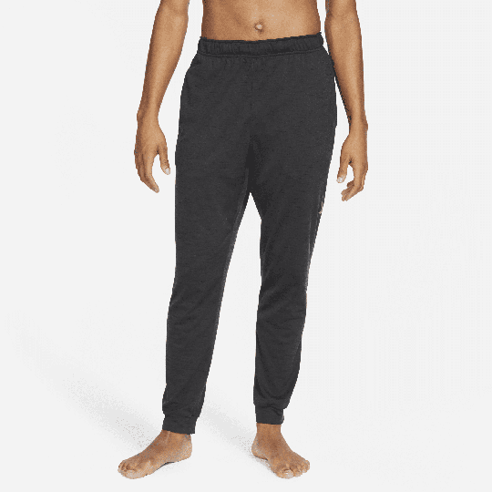 Nike Yoga Dri-FIT Men's Trousers - Black - 50% Recycled Polyester