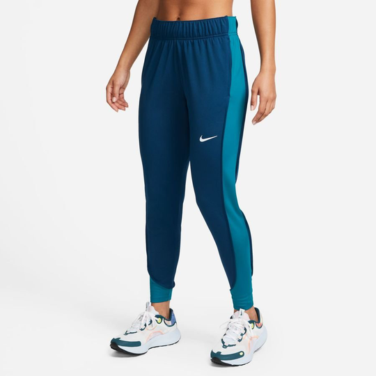 Nike Juoksuhousut Therma-fit Essential - Sininen/hopea Nainen, koko Large