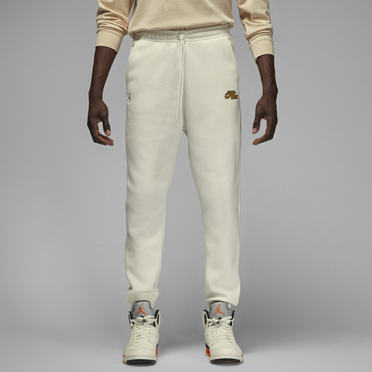 Jordan Flight MVP Men's Fleece Trousers - White