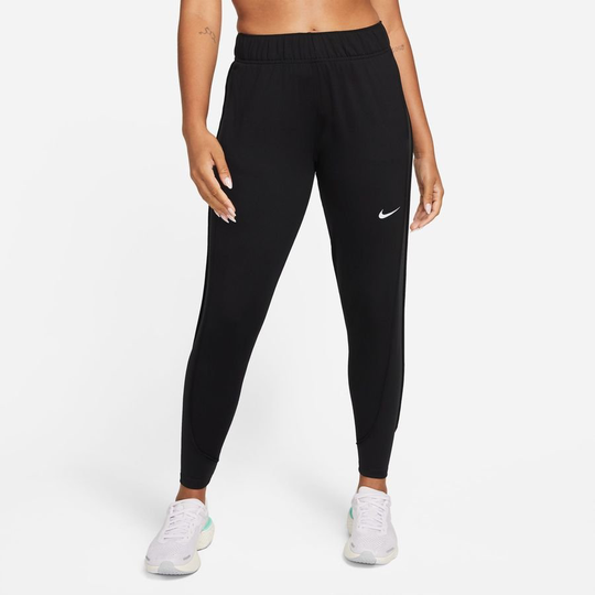 Nike Juoksuhousut Therma-fit Essential - Musta/hopea Nainen, koko Large