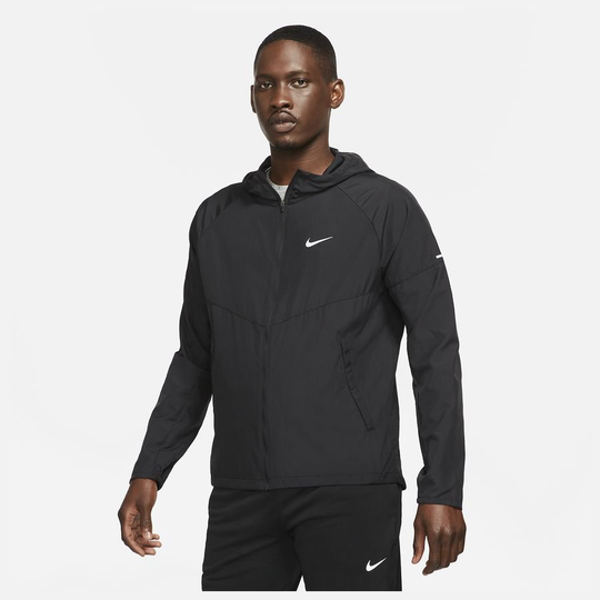 Nike Juoksutakki Hoito Miller - Musta/hopea, koko XX-Large