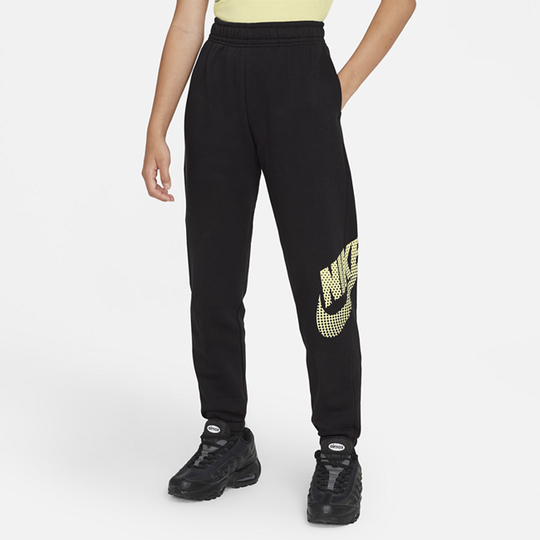 Nike Sportswear Older Kids' (Girls') Oversized Fleece Dance Trousers - Black