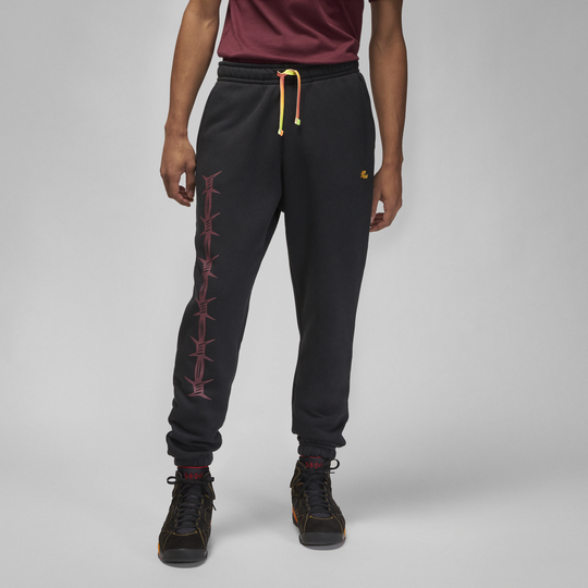 Jordan Flight MVP Men's Fleece Trousers - Black