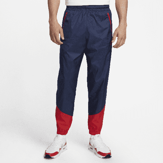 Nike Windrunner Men's Woven Lined Trousers - Blue - 50% Recycled Polyester