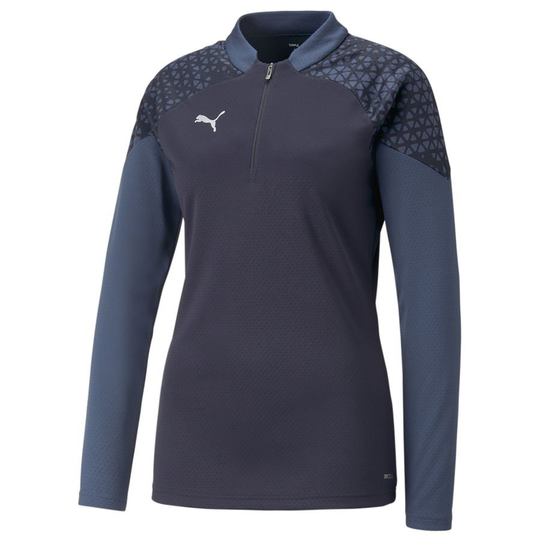 Teamcup Training 1/4 Zip Top Wmn Parisian Night - PUMA, koko Small