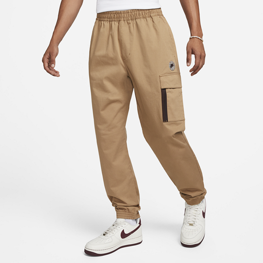 Nike Sportswear Men's Sports Utility Woven Trousers - Brown
