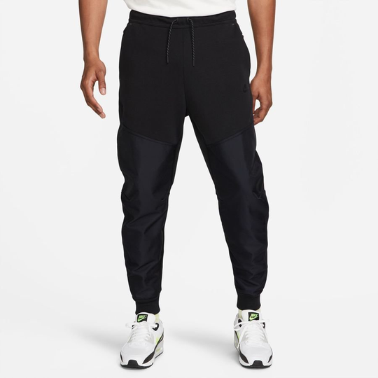 Nike Collegehousut Tech Fleece Overlay - Musta, koko X-Small