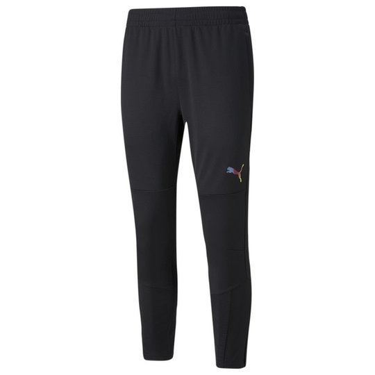 PUMA Treenihousut Individualfinal - Musta/oranssi, koko X-Small