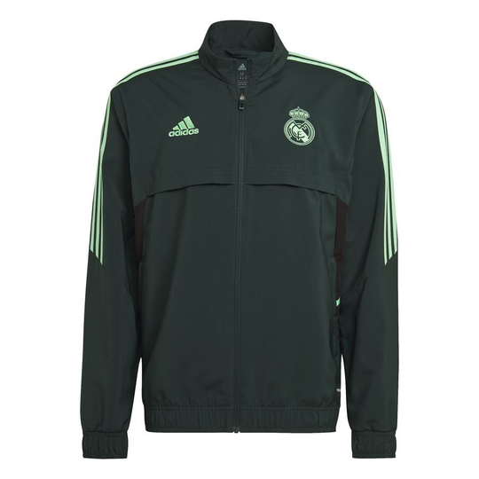 Real Madrid Treenitakki Presentation EU Condivo 22 - Vihreä - adidas, koko Small
