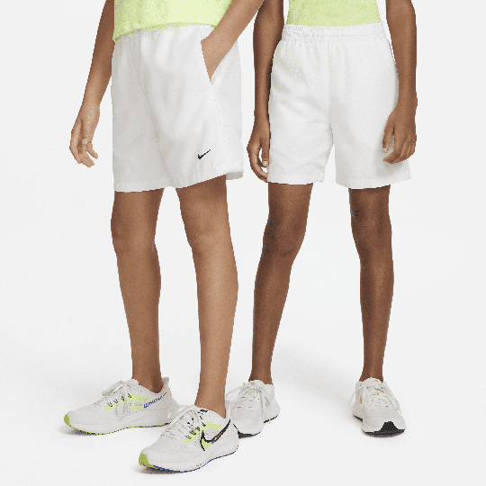 Nike Multi Older Kids' (Boys') Dri-FIT Training Shorts - 1 - 50% Recycled Polyester - White