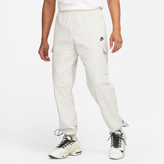Nike Treenihousut Nsw Repeat Woven - Harmaa/musta, koko Large